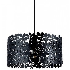 Φωτιστικό Κρεμαστό Μονόφωτο Φ35cm E27 230V Μαύρο 955CHESTER1/BL